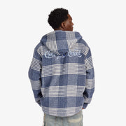 "Tuco" Hockey Hoodie (blue plaid)