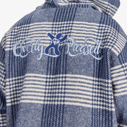"Tuco" Hockey Hoodie (blue plaid)