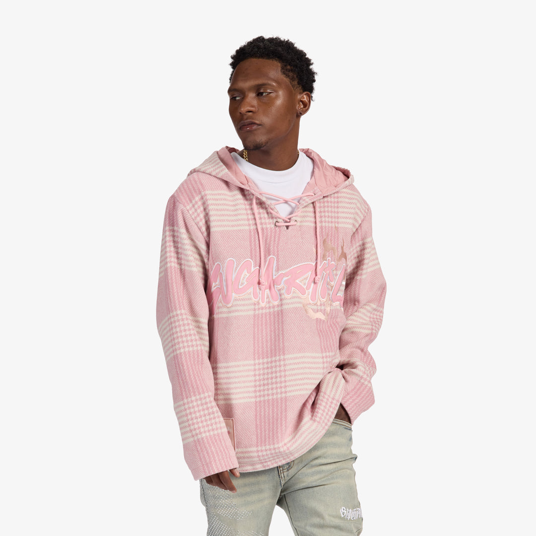 パンツ Taylor hoodie knit tops color pink ANDMARY】Taylor hoodie knit tops