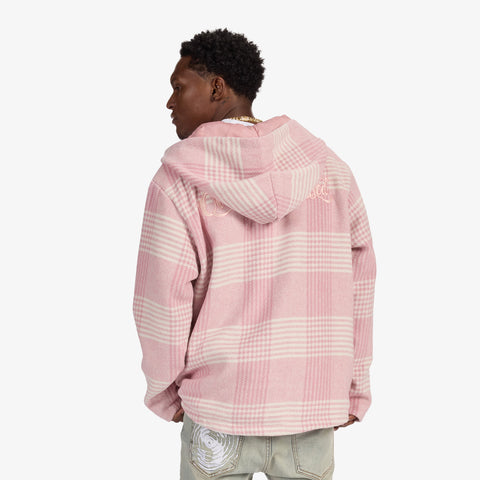 "Tuco" Hockey Hoodie (pink plaid)
