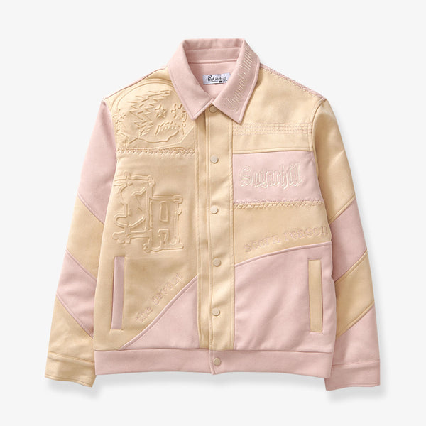 DEVOUT SUEDE JACKET (TAN ROSE) – Sugarhill