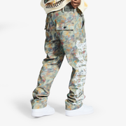 "Astoria" Relaxed Jeans (Paint Smudge)