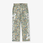 "Astoria" Relaxed Jeans (Paint Smudge)