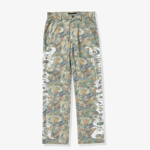 "Astoria" Relaxed Jeans (Paint Smudge)