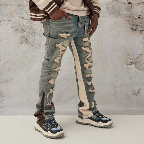 AUGUSTUS STACKED JEANS