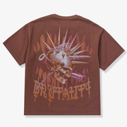 "Brutal" T-Shirt (brown vintage)
