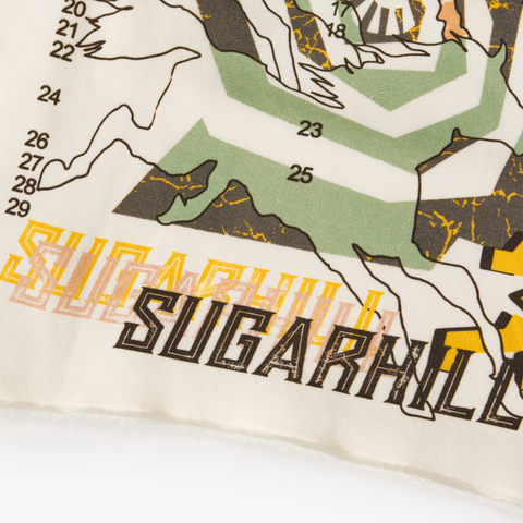 "Beast Of Burden" Raw Hem Hoodie (cream)