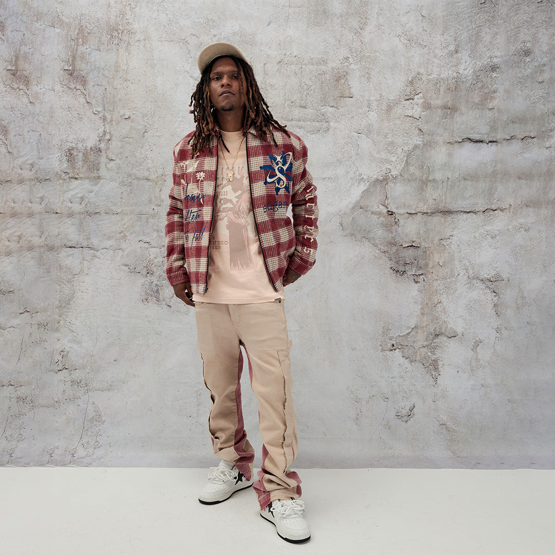 【YOURNUS】Revolver Pigmented Cargo Denim Revolver