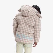 "Fortuna" Woven Puffer Jacket (desert)