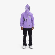 "Corleone" Full-Zip Hoodie (vintage purple)