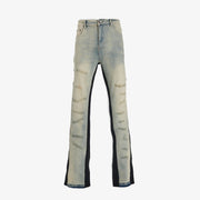 "Octavian" Stacked Jeans (black corduroy)