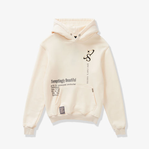 "Temptation" Hoodie (bone)