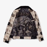 "Scrapbook" Waffle Jacket