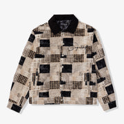 "Scrapbook" Waffle Jacket