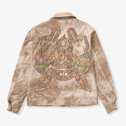 "Franz" Leather Jacket (cracked beige)