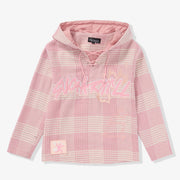 "Tuco" Hockey Hoodie (pink plaid)