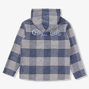 "Tuco" Hockey Hoodie (blue plaid)
