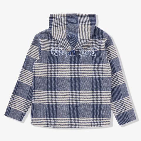 "Tuco" Hockey Hoodie (blue plaid)