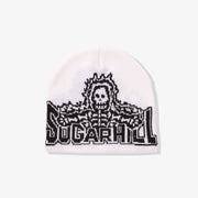 "Shockwave" Skully Hat (white)