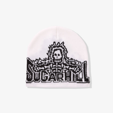 "Shockwave" Skully Hat (white)