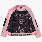 "Widow" Jacket (pink jacquard)