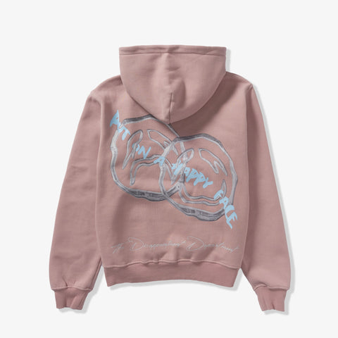 "Emotionless" Hoodie (rose mauve)