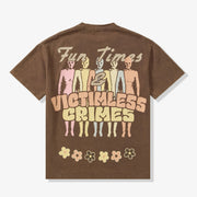 "Fun Times" T-Shirt (vintage brown)