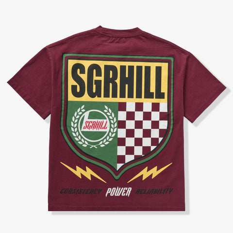 "Horsepower" T-Shirt (maroon)