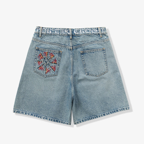 "Joan" Denim Shorts (light wash)