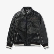 "Focus" Leather Jacket (black)