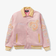 "Starlight" Suede Jacket (pink lemonade)