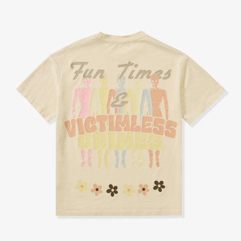 "Fun Times" T-Shirt (cream)