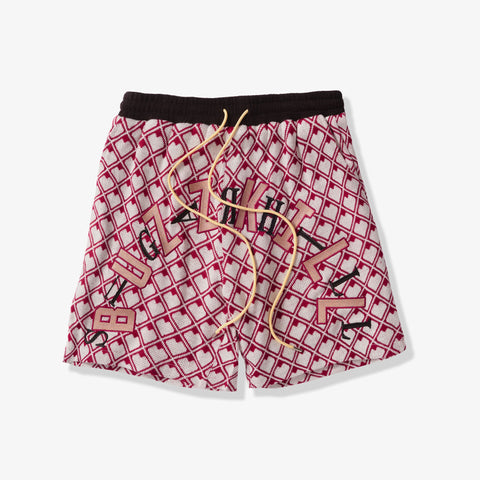 "Buzzkill" Shorts (maroon)