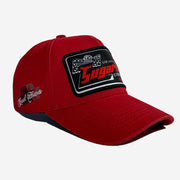 "Cleanup" Washed Strapback (red)