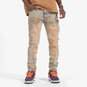 "Dragon" Jeans (pastel wash)