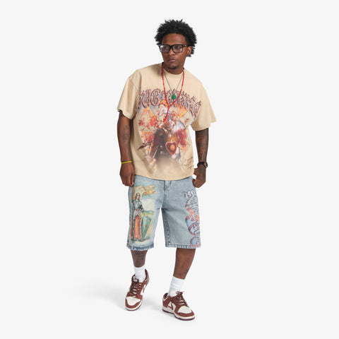 "Conquered" T-Shirt (wheat vintage)