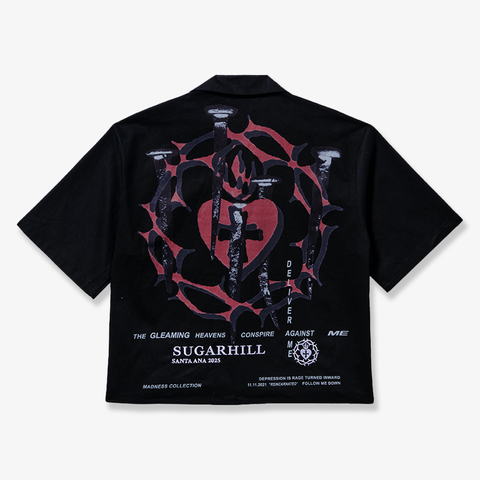 "Reincarnated" Work Shirt (black)