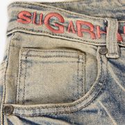 "Disco" Relaxed Fit Jeans (blue wheat)