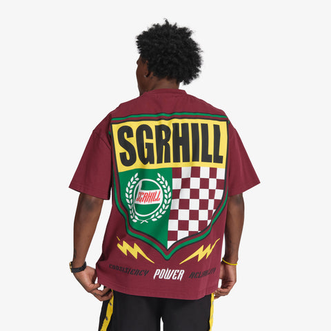 "Horsepower" T-Shirt (maroon)