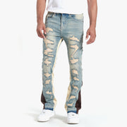 "Augustus" Stacked Jeans