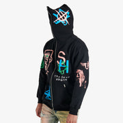 "Above" Full-Zip Hoodie (black)