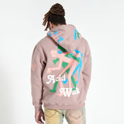 "Above" Full-Zip Hoodie (rose mauve)