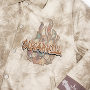 "Franz" Leather Jacket (cracked beige)