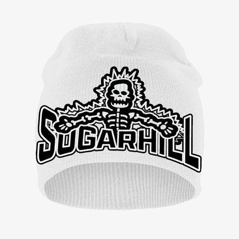 "Shockwave" Skully Hat (white)