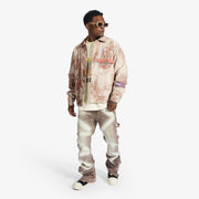 "Franz" Leather Jacket (cracked beige)