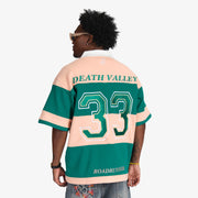 "Roadrunners" Box-Fit Rugby Polo (green/orange)