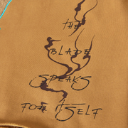 "Katana" Raw Hem Zip Hoodie (cedar)