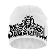"Shockwave" Skully Hat (white)