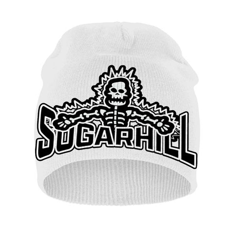 "Shockwave" Skully Hat (white)