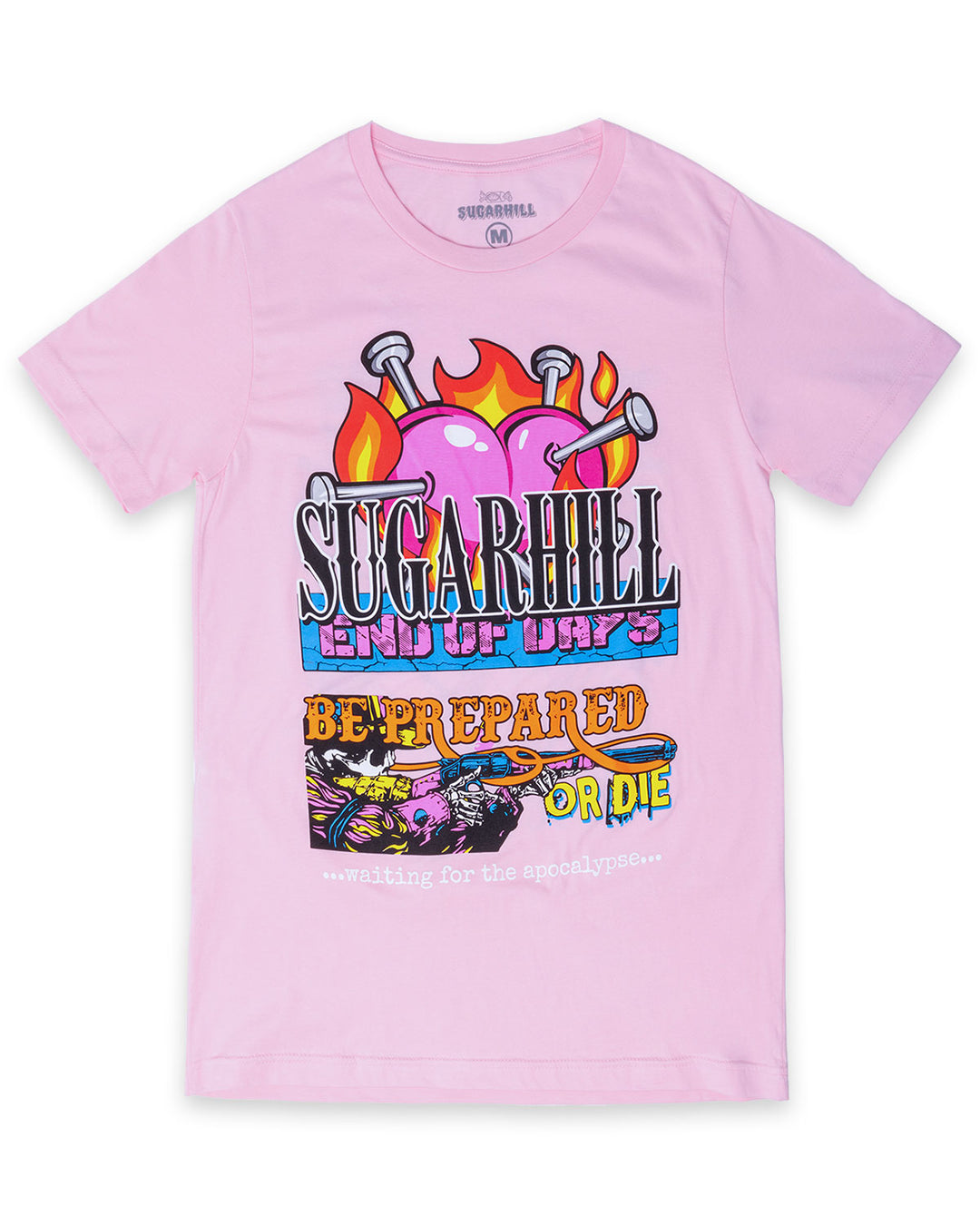 END OF DAYS T-SHIRT (LIGHT PINK) – Sugarhill